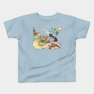 Riding with style Kids T-Shirt